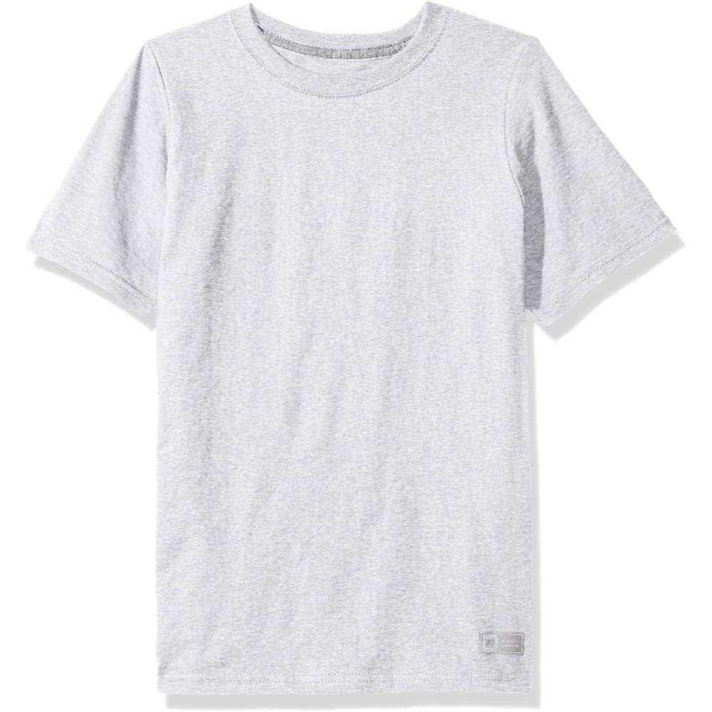 imageRussell Athletic Big Boys Cotton Performance Short Sleeve TShirtAsh