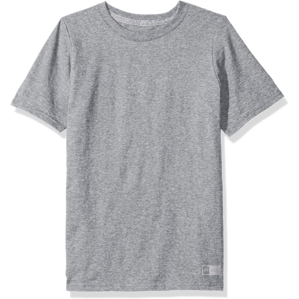 imageRussell Athletic Big Boys Cotton Performance Short Sleeve TShirtOxford