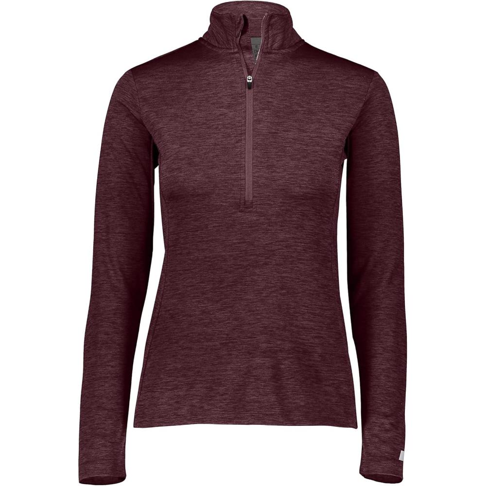 imageRussell Athletic Lightweight Performance 14 Zip OuterwearMaroon