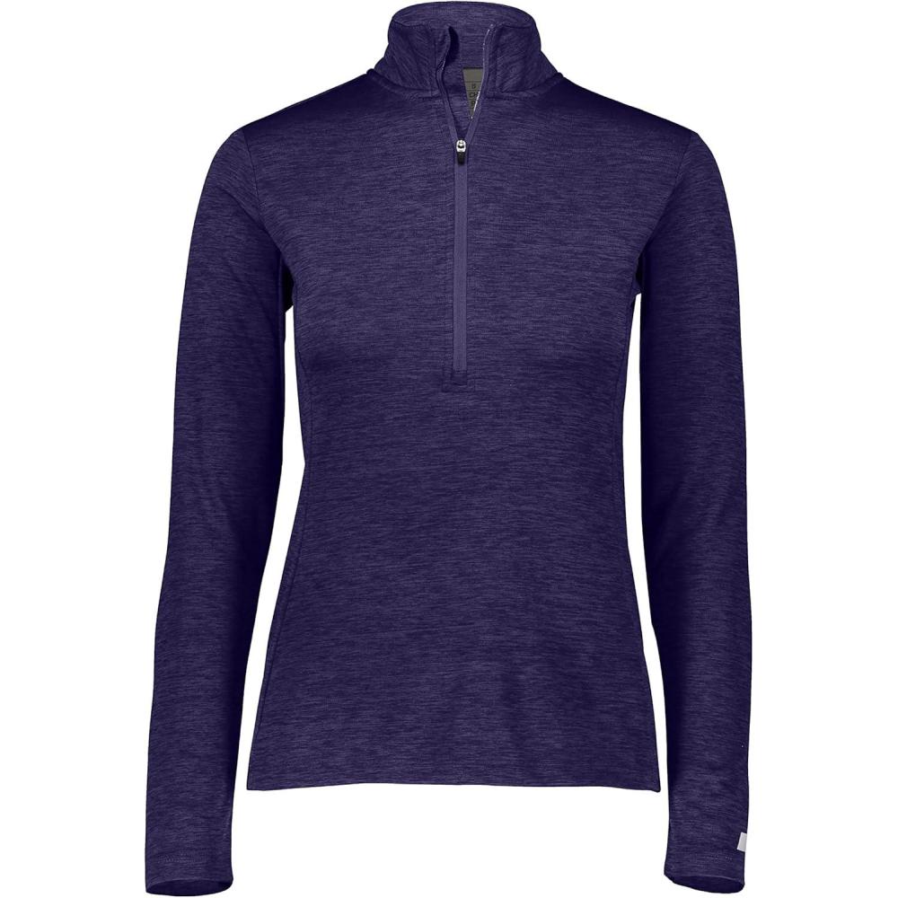 imageRussell Athletic Lightweight Performance 14 Zip OuterwearPurple