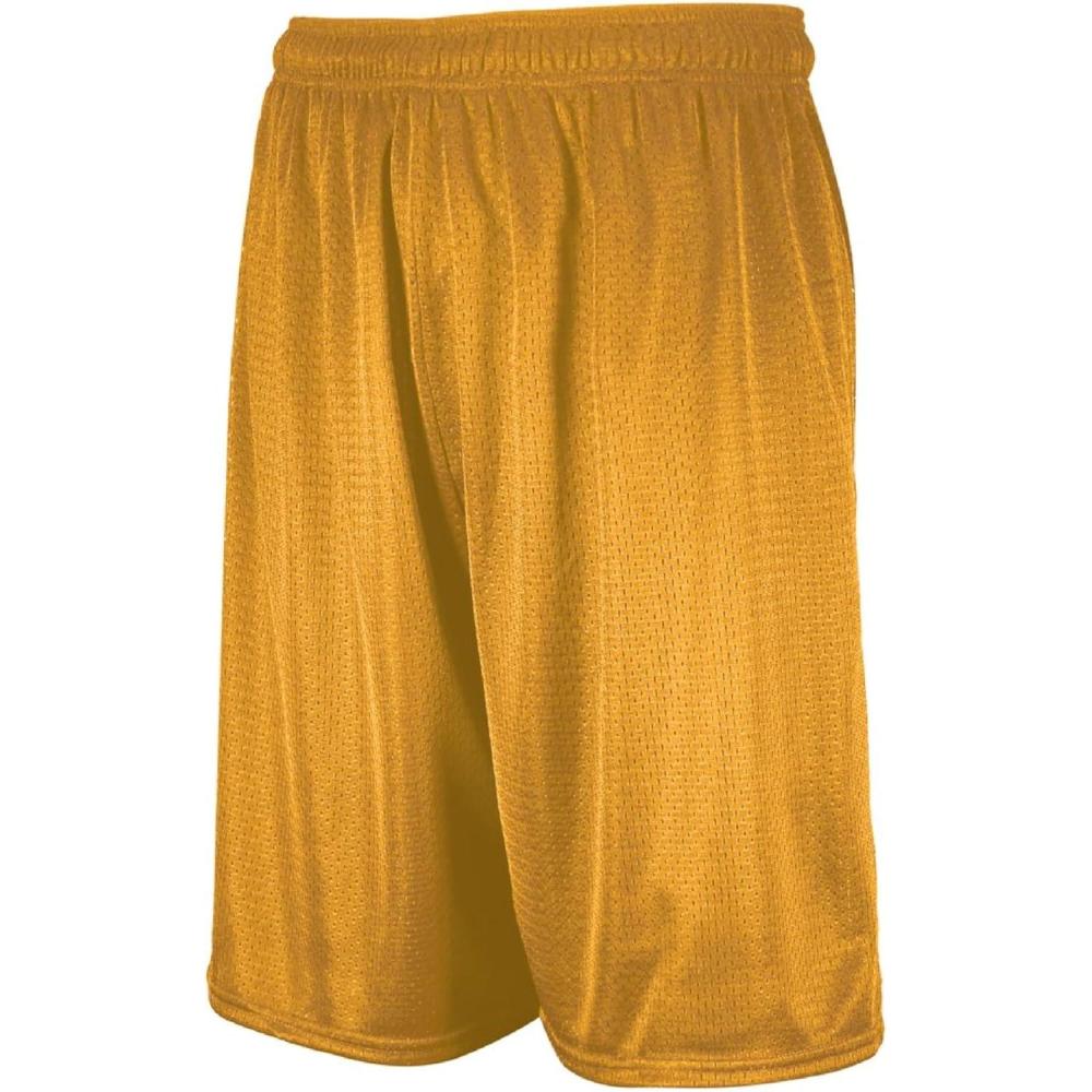 imageRussell Athletic Mens 9 Inch Mesh ShortGold