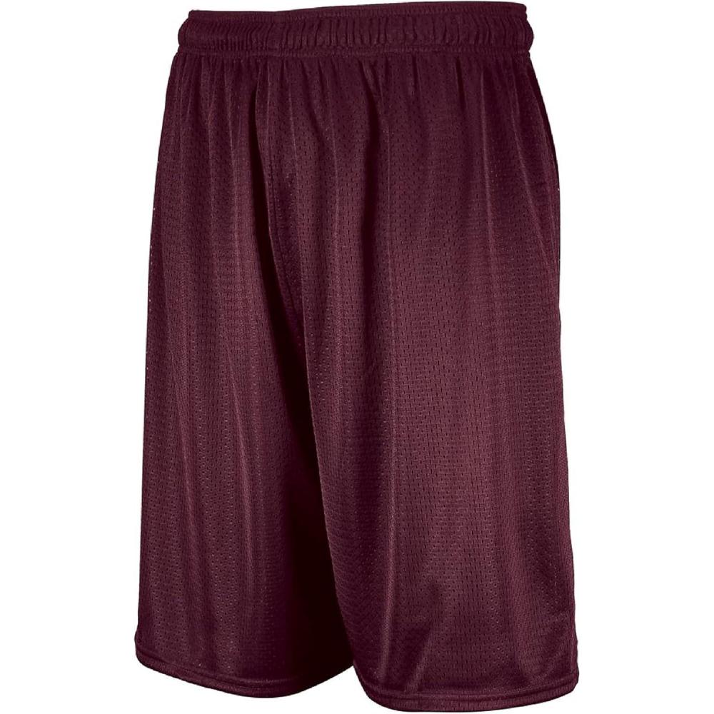 imageRussell Athletic Mens 9 Inch Mesh ShortMaroon