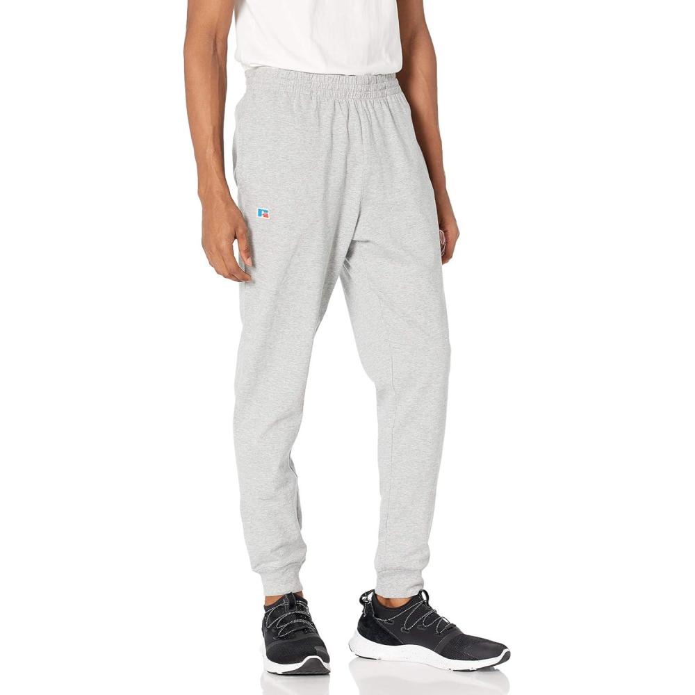imageRussell Athletic Mens Jersey Cotton Joggers with PocketsOxford