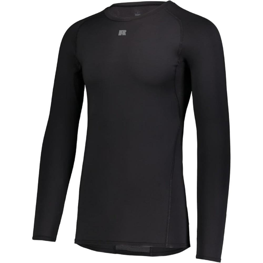 imageRussell Athletic Mens Long Sleeve Compression TeeBlack