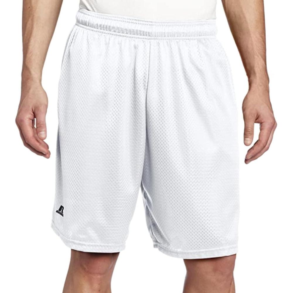 imageRussell Athletic Mens Mesh Pocket ShortWhite