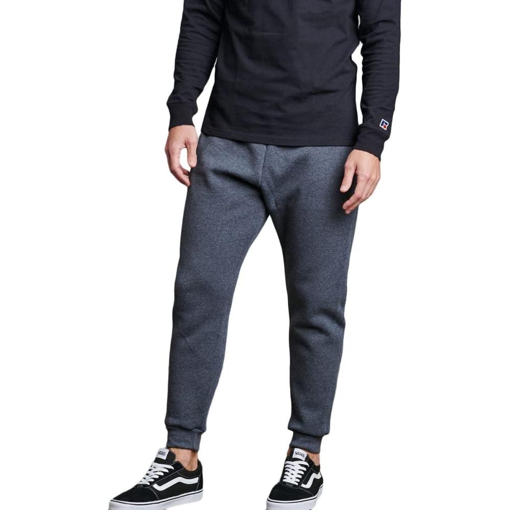 imageRussell Athletic mens Dripower Fleece Sweatpants ampamp Joggers Moisture Wicking With Or Without Pockets Sizes S4xBlack Heather