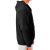 Jerzees Men’s NuBlend Fleece Hoodies & Sweatshirts, Cotton Blend, Sizes S-3X(Full Zip – Black)