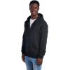 Jerzees Men’s NuBlend Fleece Hoodies & Sweatshirts, Cotton Blend, Sizes S-3X(Full Zip – Black)