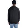 Jerzees Men’s NuBlend Fleece Hoodies & Sweatshirts, Cotton Blend, Sizes S-3X(Full Zip – Black)