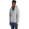 Jerzees Men’s NuBlend Fleece Hoodies & Sweatshirts, Cotton Blend, Sizes S-3X(Full Zip – Heather Grey)