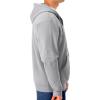 Jerzees Men’s NuBlend Fleece Hoodies & Sweatshirts, Cotton Blend, Sizes S-3X(Full Zip – Heather Grey)