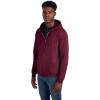Jerzees Men’s NuBlend Fleece Hoodies & Sweatshirts, Cotton Blend, Sizes S-3X(Full Zip – Maroon)