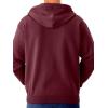 Jerzees Men’s NuBlend Fleece Hoodies & Sweatshirts, Cotton Blend, Sizes S-3X(Full Zip – Maroon)