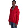 Jerzees Men’s NuBlend Fleece Hoodies & Sweatshirts, Cotton Blend, Sizes S-3X(Full Zip – True Red)