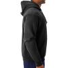Jerzees Men’s NuBlend Fleece Hoodies & Sweatshirts, Cotton Blend, Sizes S-3X(Hoodie – Black)