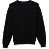 Jerzees Men’s NuBlend Fleece Hoodies & Sweatshirts, Cotton Blend, Sizes S-3X(Sweatshirt – Black)