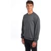 Jerzees Men’s NuBlend Fleece Hoodies & Sweatshirts, Cotton Blend, Sizes S-3X(Sweatshirt – Black Heather)