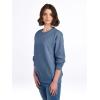 Jerzees Men’s NuBlend Fleece Hoodies & Sweatshirts, Cotton Blend, Sizes S-3X(Sweatshirt – Denim)