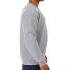 Jerzees Men’s NuBlend Fleece Hoodies & Sweatshirts, Cotton Blend, Sizes S-3X(Sweatshirt – Heather Grey)