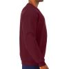 Jerzees Men’s NuBlend Fleece Hoodies & Sweatshirts, Cotton Blend, Sizes S-3X(Sweatshirt – Maroon)