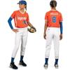 Russell Athletic Girls Flexstretch Softball Pant-Ultimate Yoga Fit Fastpitch & Baseball Ready-Comfy & Stylish(Stealth)