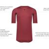Russell Athletic Half Sleeve Compression Tee(Maroon)