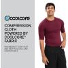Russell Athletic Half Sleeve Compression Tee(Maroon)