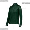 Russell Athletic Lightweight Performance 1/4 Zip Outerwear(Dark Green)