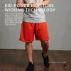 Russell Athletic Men’s 9 Inch Mesh Short(Burnt Orange)