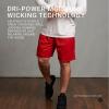 Russell Athletic Men’s 9 Inch Mesh Short(True Red)