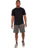 Russell Athletic Men’s Active Athletic Dri-Power Loose Fit Short Sleeve Performance T-Shirt Crew Neck Relaxed Fit(Black)