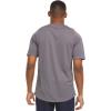 Russell Athletic Men’s Active Athletic Dri-Power Loose Fit Short Sleeve Performance T-Shirt Crew Neck Relaxed Fit(Concrete)