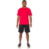 Russell Athletic Men’s Active Athletic Dri-Power Loose Fit Short Sleeve Performance T-Shirt Crew Neck Relaxed Fit(Fire Red)