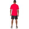 Russell Athletic Men’s Active Athletic Dri-Power Loose Fit Short Sleeve Performance T-Shirt Crew Neck Relaxed Fit(Fire Red)
