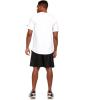 Russell Athletic Men’s Active Athletic Dri-Power Loose Fit Short Sleeve Performance T-Shirt Crew Neck Relaxed Fit(White)