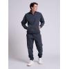 Russell Athletic Men’s Dri Power Fleece Elastic Bottom Sweatpants, Relaxed Fit, Moisture Wicking, with or Without Pockets(Black Heather With Pockets)