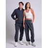 Russell Athletic Men’s Dri Power Fleece Elastic Bottom Sweatpants, Relaxed Fit, Moisture Wicking, with or Without Pockets(Black Heather With Pockets)