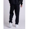 Russell Athletic Men’s Dri Power Fleece Elastic Bottom Sweatpants, Relaxed Fit, Moisture Wicking, with or Without Pockets(Black No Pockets)