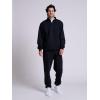 Russell Athletic Men’s Dri Power Fleece Elastic Bottom Sweatpants, Relaxed Fit, Moisture Wicking, with or Without Pockets(Black No Pockets)