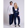 Russell Athletic Men’s Dri Power Fleece Elastic Bottom Sweatpants, Relaxed Fit, Moisture Wicking, with or Without Pockets(Navy With Pockets)