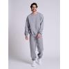 Russell Athletic Men’s Dri Power Fleece Elastic Bottom Sweatpants, Relaxed Fit, Moisture Wicking, with or Without Pockets(Oxford No Pockets)