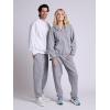 Russell Athletic Men’s Dri Power Fleece Elastic Bottom Sweatpants, Relaxed Fit, Moisture Wicking, with or Without Pockets(Oxford With Pockets)