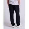 Russell Athletic Men’s Dri Power Fleece Open Bottom Sweatpants with Pockets, Relaxed Fit, Moisture Wicking(Black)