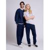 Russell Athletic Men’s Dri Power Fleece Open Bottom Sweatpants with Pockets, Relaxed Fit, Moisture Wicking(Navy)