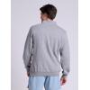 Russell Athletic Men’s Dri Power Fleece Quarter Zip, Moisture Wicking, Cotton Blend, Relaxed Fit, Sizes S-4x(Oxford)