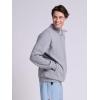 Russell Athletic Men’s Dri Power Fleece Quarter Zip, Moisture Wicking, Cotton Blend, Relaxed Fit, Sizes S-4x(Oxford)