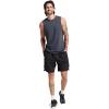 Russell Athletic Men’s Dri-Power Cotton Blend Sleeveless Muscle Shirts, Moisture Wicking Odor Protection UPF 30+, Sizes S-4X(Black Heather)