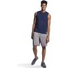 Russell Athletic Men’s Dri-Power Cotton Blend Sleeveless Muscle Shirts, Moisture Wicking Odor Protection UPF 30+, Sizes S-4X(Navy)