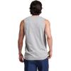 Russell Athletic Men’s Dri-Power Cotton Blend Sleeveless Muscle Shirts, Moisture Wicking Odor Protection UPF 30+, Sizes S-4X(Oxford)