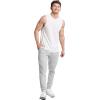 Russell Athletic Men’s Dri-Power Cotton Blend Sleeveless Muscle Shirts, Moisture Wicking Odor Protection UPF 30+, Sizes S-4X(White)